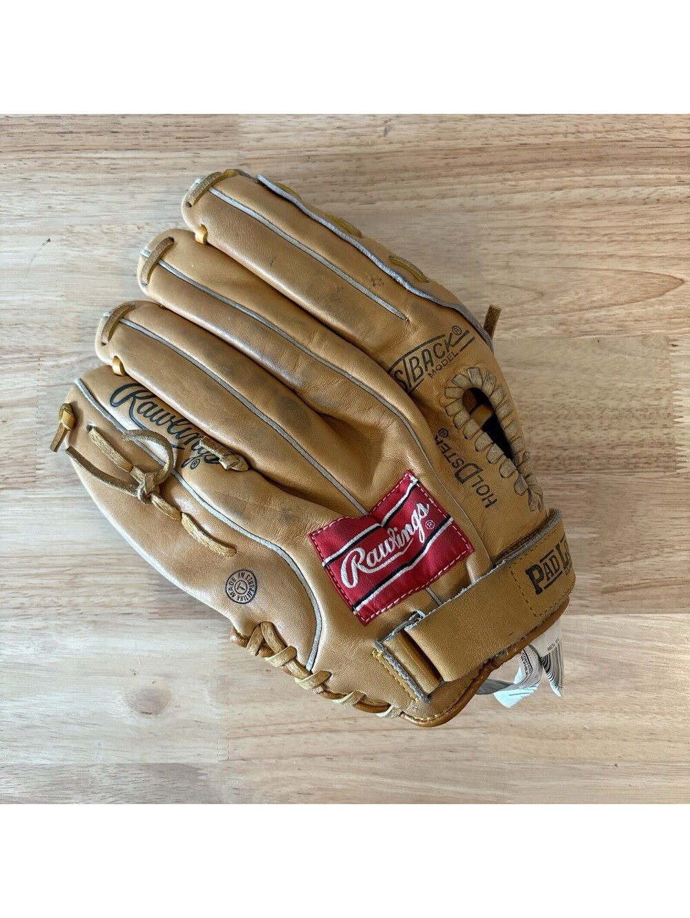 Rawlings Larry Walker RBG34 Baseball/Softball Glove w/PadLock HolDster Leather